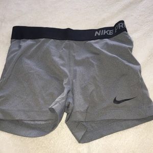 Gray Nike Pros